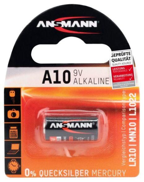 Hückmann 141840 Ansmann Alkaline A10 Battery