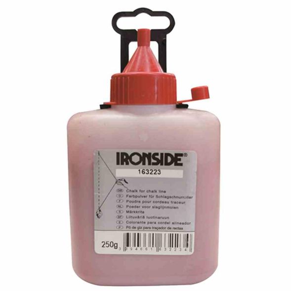 IRONSIDE 163223 Color powder 250g red for chalk line device