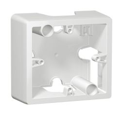 Legrand 771096 surface-mounted housing 1-way horizontal Galea Ultrawhite white, (white)
