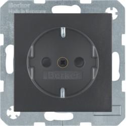 Berker 41231606 SCHUKO socket anthracite, matt Berker B.3/B.7