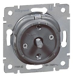 Legrand 775962 timer insert time range: 0-15 minutes, (anthracite)