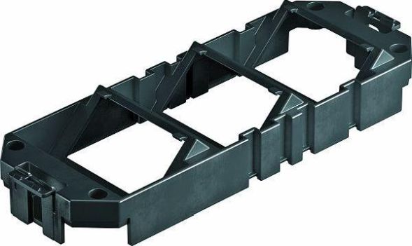 OBO Bettermann 7407678 MTK3 208x76x25 graphite black mounting bracket