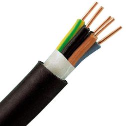 Kopp 157425044 power cable 5x1,5mm 25mRing black