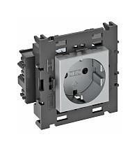 OBO Bettermann STD-D0C8 AL1 0° 1-way socket SCHUKO, 6120422