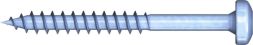 Reisser 009254S121-0450404-1 R2 plus chipboard screw Pan Head, TX, partial thread, 4.5 x 40, steel, galvanized, blue, 1x sliding, pack of 200