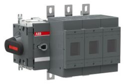 ABB Stotz-Kontakt OS400DS03K, load-break switch for fuse, 3-pole, 400A with direct mounting handle, 1SCA105108R1001
