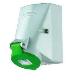 Mennekes 3028 wall socket 16A 4-pole 2h 50-500V IP44