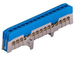 Pollmann 2020272 N15-F2 blue finger-safe neutral terminal
