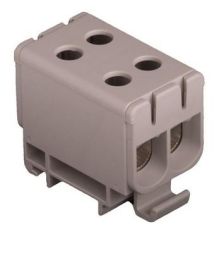 Pollmann 2090201 UK 50/2A grey 2-pole universal terminal