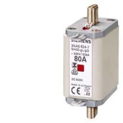 Siemens 3NA6832 NH00 fuse link with combination indicator 125A