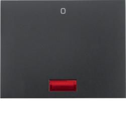 Berker 14177106 rocker with red lens and imprint &amp;#039;0&amp;#039; anthracite, matt Berker K.1