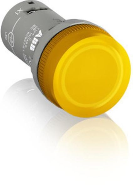 ABB Stotz-Kontakt CL2-623Y, indicator light yellow 230VAC#Z60V with permanently integrated LED, 1SFA619403R6233