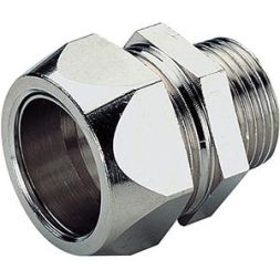 Legrand 382583 Pipe connector with external thread M25, (natural)