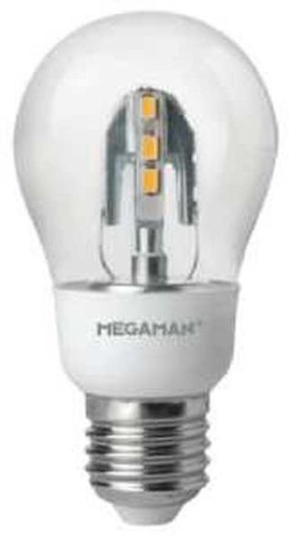 Megaman MM21055 LED bulb Dim,Classic A55 clear 6W 470lm E27 824