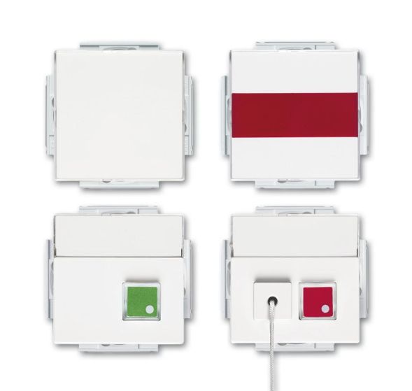 Busch-Jaeger 1510 UC-84-101 Call set for disabled toilet, according to DIN0834 studio white