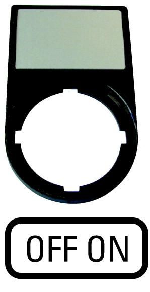 Eaton M22S-ST-GB10 carrier, + shield, OFF ON , 216499