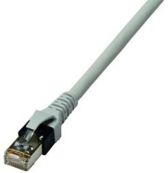PROTEC.net 05300576 Cat6A-ISO 4P26 S/FTP 2xRJ45 10.0m patch cable halogen-free grey