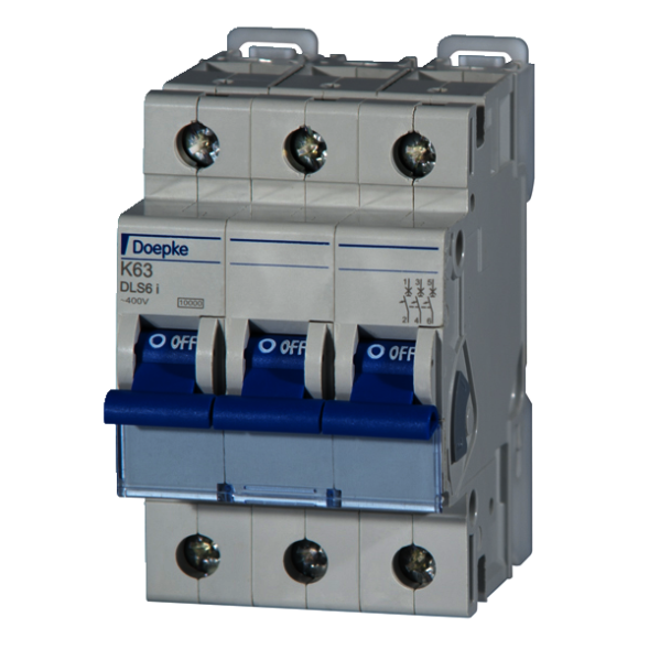 Doepke 09916649 DLS6I K6A 3-pole 10KA circuit breaker