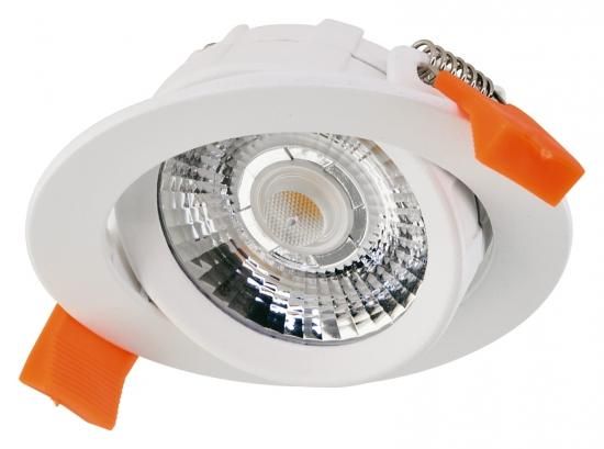 EVN P30090102 PR black white 3000K 9W 600lm NG LED recessed ceiling spotlight