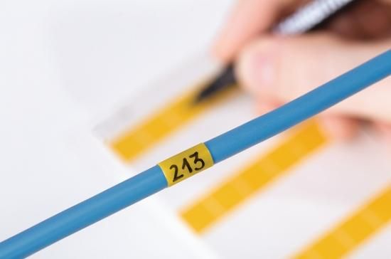 HellermannTyton 598-14029 HSMB-C2-1402-YE Helasign label