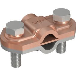 Pröpster 111 726 M8-Plus Cu-St/tZn 3-piece round/round D:8-10 Vario clamp