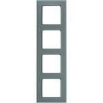 Hochköpper 00191791 4-way Nova glass stone aluminum frame