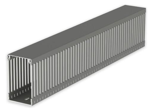 Unex 100.60.77 grey RAL7030 100x60 U23X wiring duct