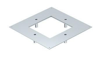 OBO Bettermann DUG 350-3 4SL 350-3 382x382x59 for size 4 heavy-duty mounting cover, 7401408