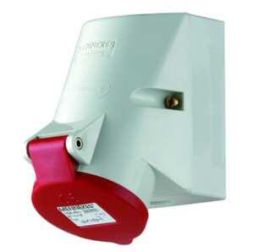 Mennekes 1033 16A 7-pin 1h IP44 HW/VN wall socket