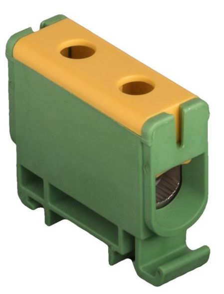 Pollmann 2090106 UK 50/1PE green-yellow 1-pole universal terminal