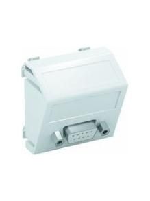 OBO Bettermann MTS-DB9 S AL1 socket with screw 45x45mm multimedia carrier D-Sub9, 6104652