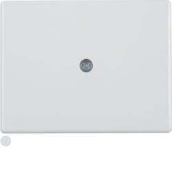 Berker 10050069 Central piece for cable outlet and VDo connection box polar white, glossy Berker A