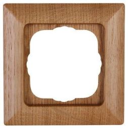 Kopp 306530063 MILANO 1-way oak cover frame