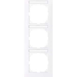 MERTEN MEG4032-3625 frame 3-way M-Pure active white