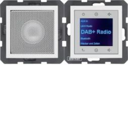 Berker 29808989 LSP DAB+ S.1/Bx pws glossy Radio Touch