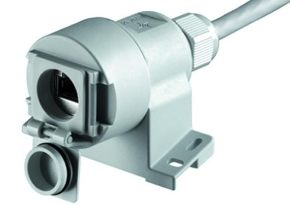 Telegärtner J00020A0436 1xRJ45 module A with cover IP67 socket STX V6 AP Cat6A