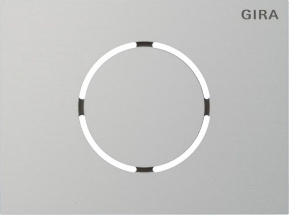 Gira 5579926 Sys 106 aluminum door loudspeaker module front