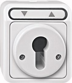 MERTEN MEG3717-8029 roller shutter push button switch light grey