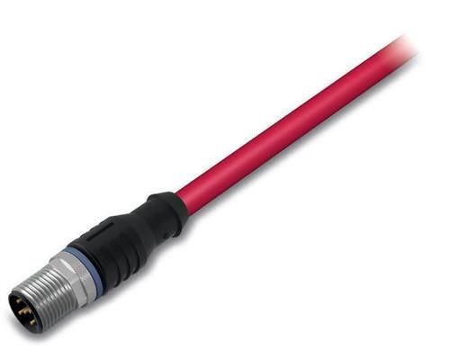 Wago 756-1601/060-100 Sensor-Actuator Cable 6p 10m M12 Female