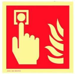 PROTEC.class 05104767 Test labels and warning signs Fire protection signs PBSZBM fire detector