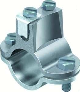 OBO Bettermann 952/Z 1&amp;#039; steel earthing clamp, 5052114