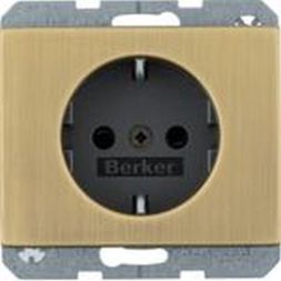 Berker MAN0104217 socket SCHUKO erh BS K.5 brass
