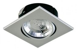 EVN 453614 quad. black Sil matt GY6.35 max.35W 12V recessed ceiling spotlight