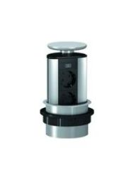 OBO Bettermann DBV-A3E D2S retractable aluminum desk box, 6116858