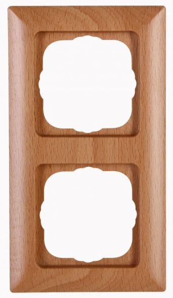 Kopp 306631005 2-way HK02 beech cover frame