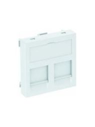 OBO Bettermann DTG-2B AL1 for 2 connection modules data technology carrier, 6119212