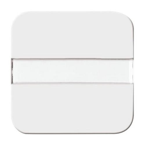 Busch-Jaeger 2506 N-214 rocker switch, with label field alpine white