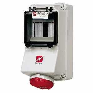 Mennekes 5497 32A5P 6H400V IP44 wall socket