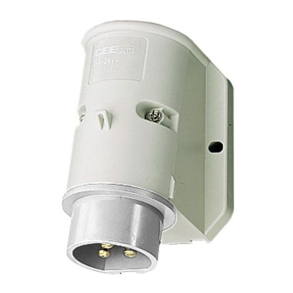 Mennekes 1967 16A 3-pole 12h IP44 wall plug