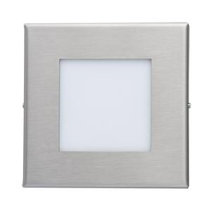 Brumberg 10140208 LED wall recessed light 230V stainless steel, 1.2W, LF: blue